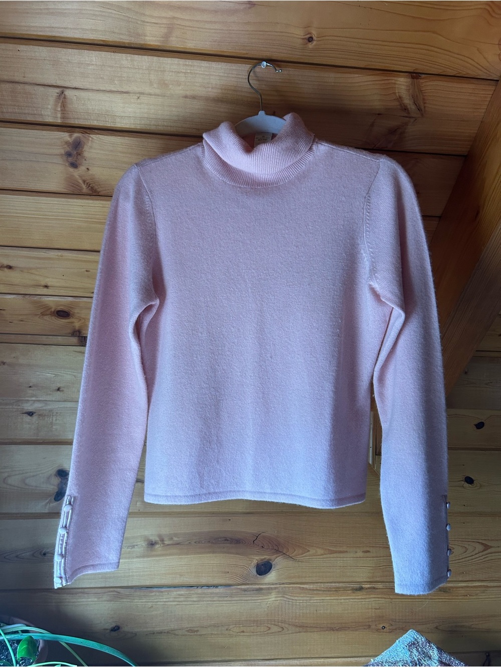 Pink Cashmere and Silk Sweater